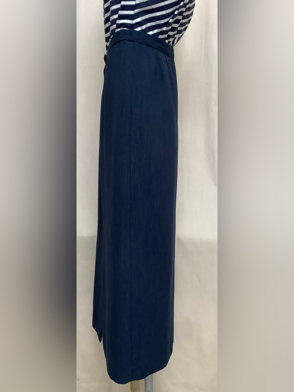 Kasper Dress Petite Dusty Blue Skirt-Lined-6 Petite - Picture 3 of 8